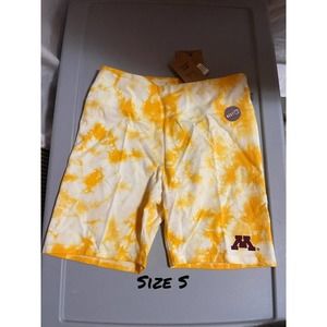 VS PINK Collegiant Minnesota Tie Dye Bike Shorts
